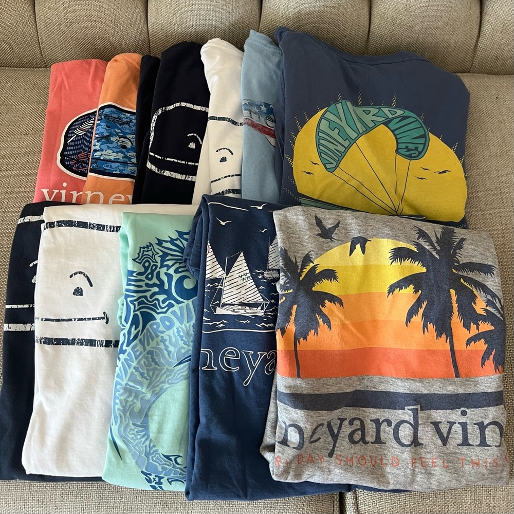 Vineyard vines short sleeve shirts